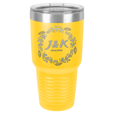 J & K Trendy Print Insulated Tumbler
